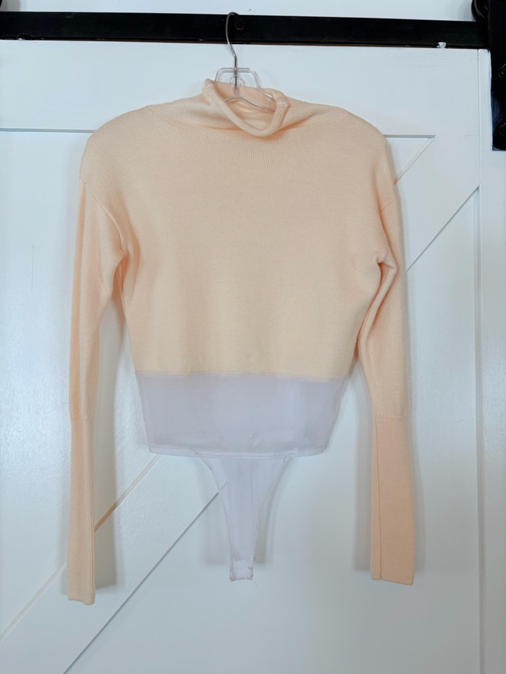 Wilfred Cream 100% Merino Wool Bodysuit - AS IS